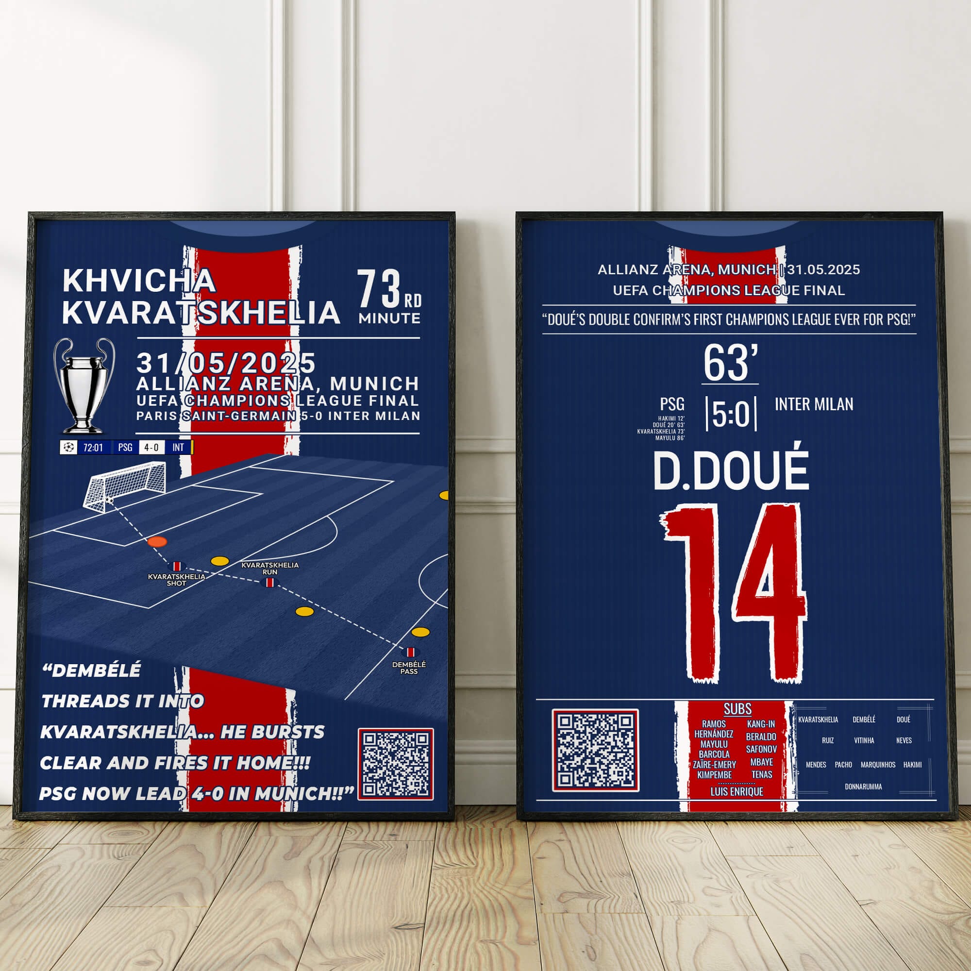 PSG win the Champions League
