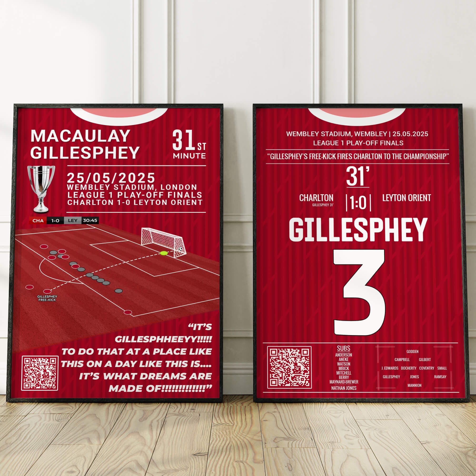 Gillesphey's Free Kick Sends Charlton To The Championship
