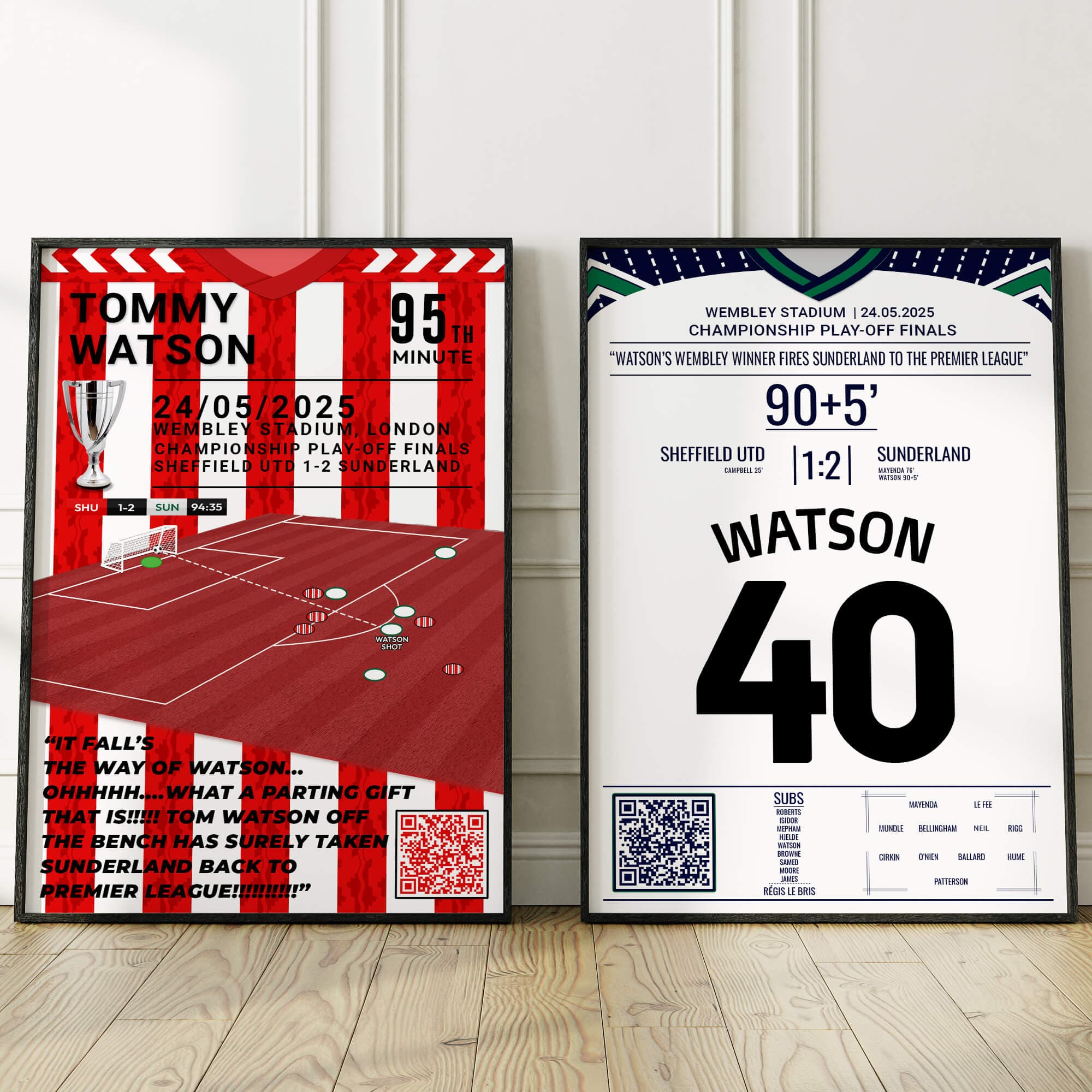 Tommy Watson's 95th Minute Winner Sends Sunderland Back To The Premier League (2025)