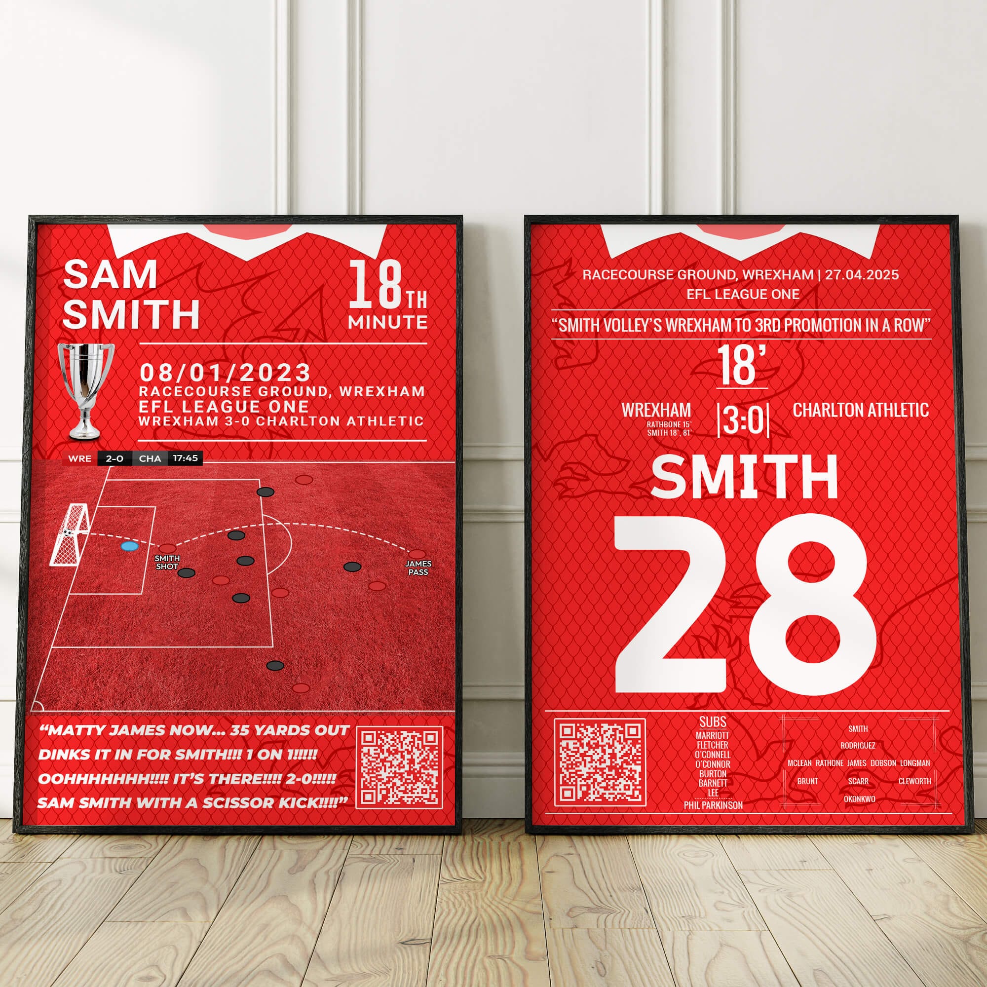Smith Volley's Wrexham To Historic 3rd Promotion In A Row