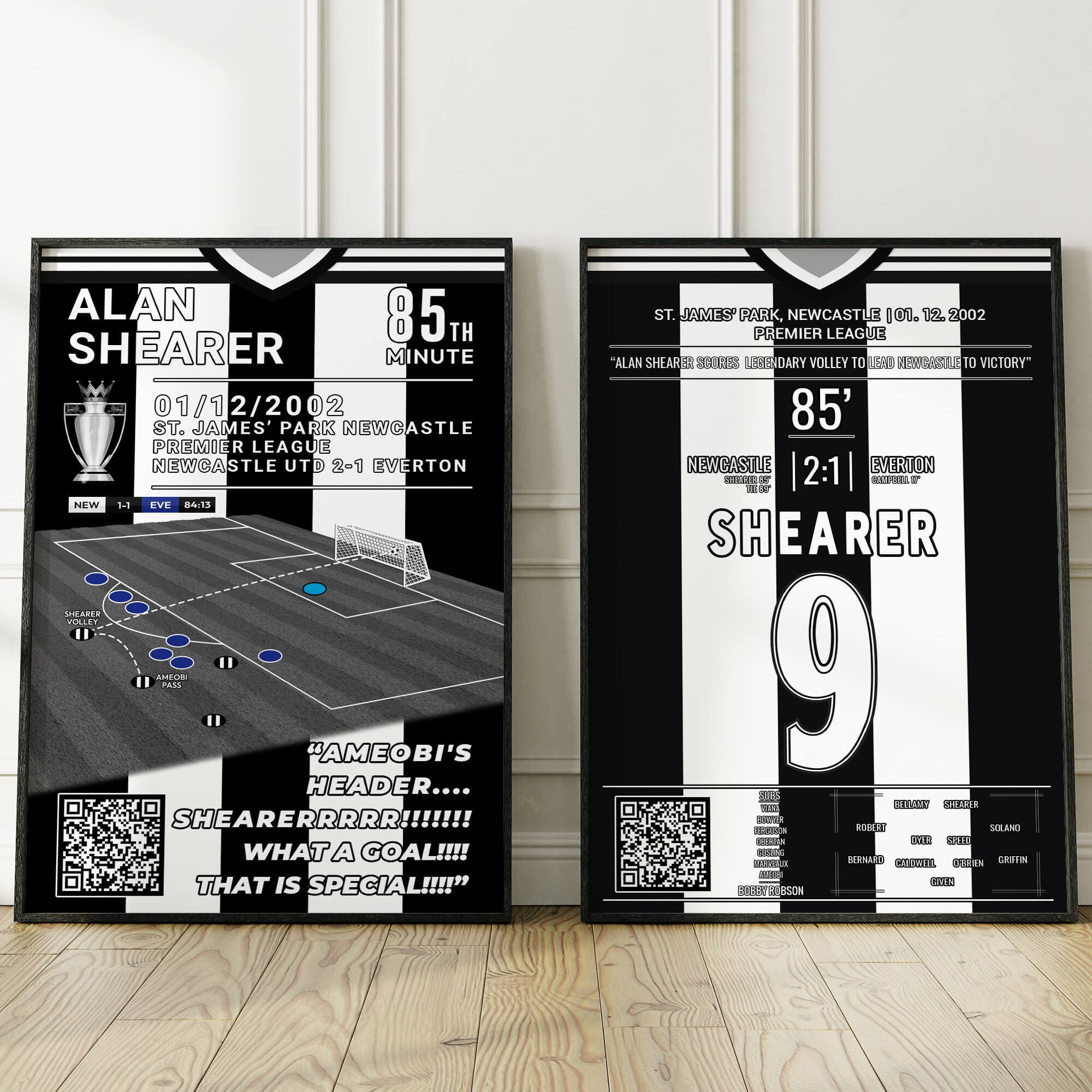 Shearer's Legendary Volley Against Everton