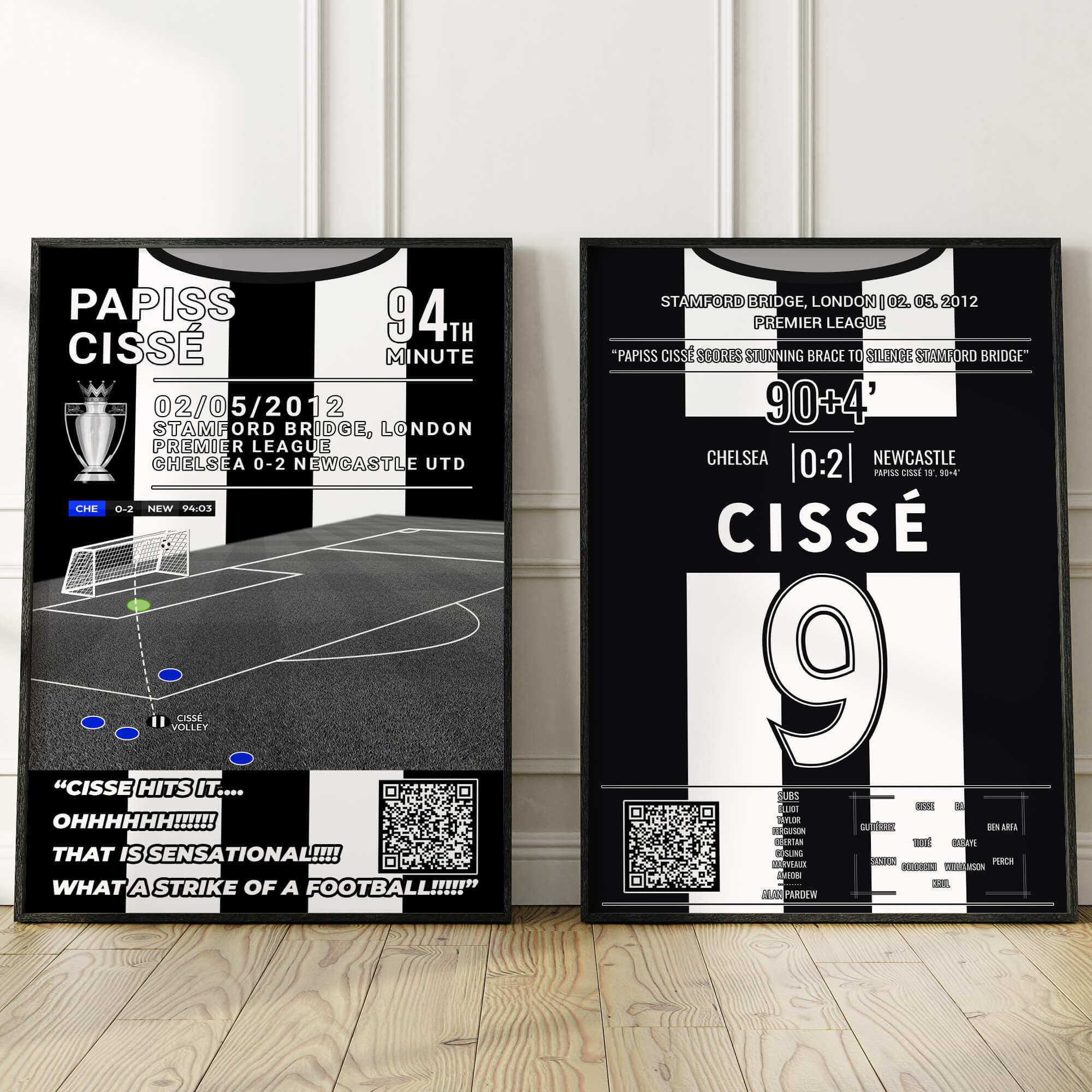 Cisse Scores Unbelievable Volley Against Chelsea