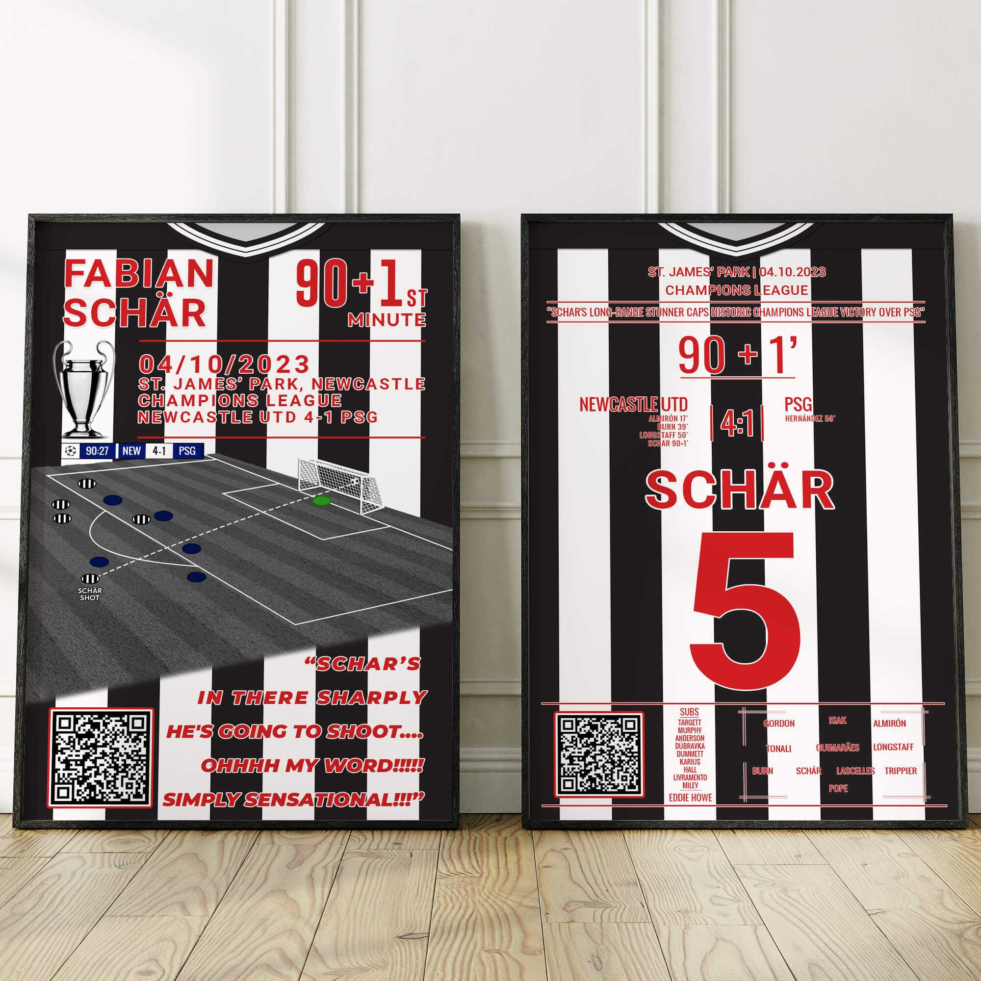 Schar Seals Historic Win Against PSG