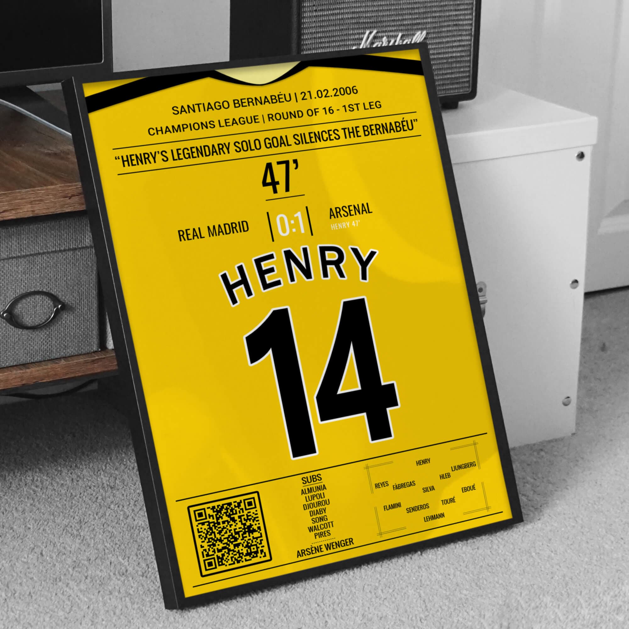 Thierry Henry Silences Das Bernabeu
