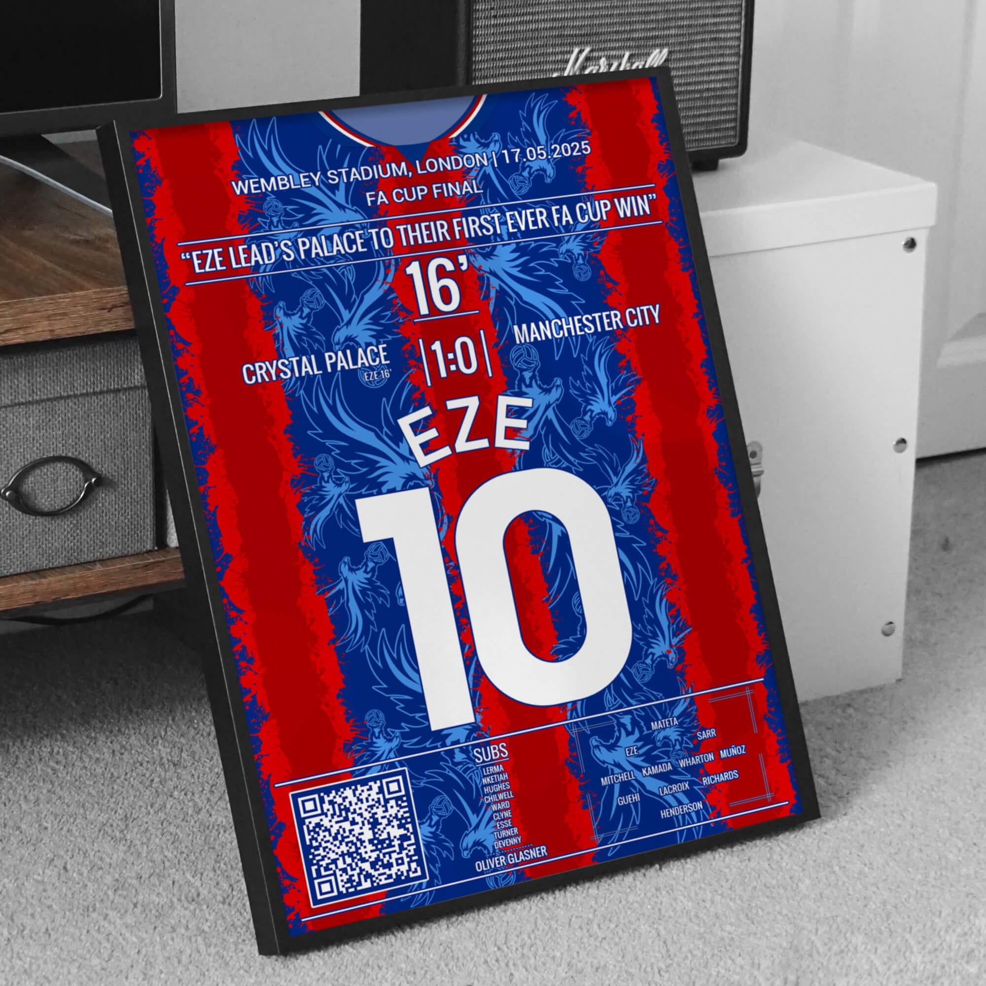 Eze Win's Palace Their First Ever FA cup (2025)