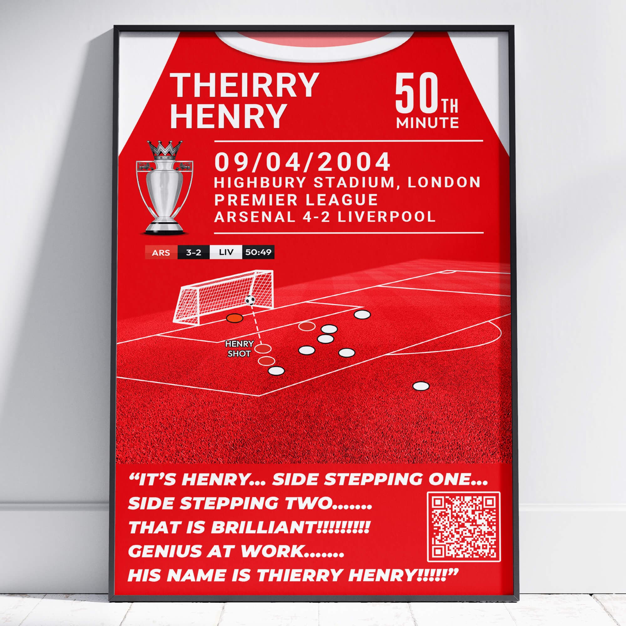 Henry schießt atemberaubendes Solo-Tor gegen Liverpool