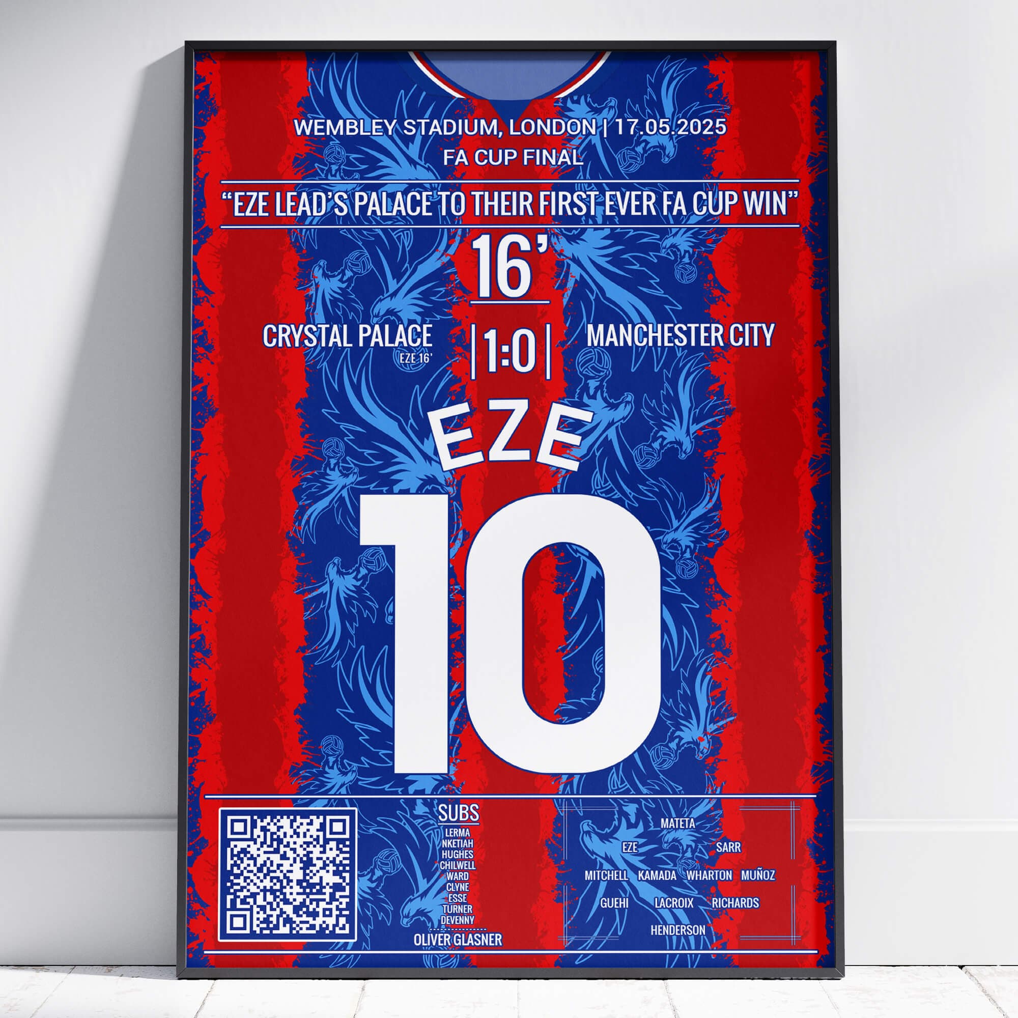 Eze Win's Palace Their First Ever FA cup (2025)